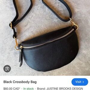 Justine Brooks Cross Body Bag 
Strap - never used
Vegan Leather